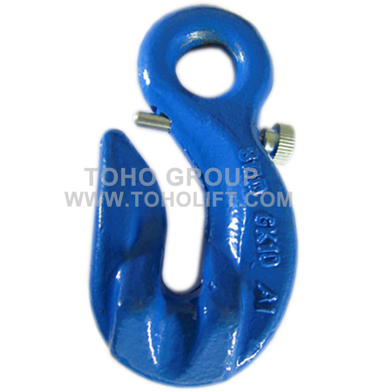 G100 Special Eye Grab Hook with Safety Pin (TH1023) 重庆大和荣基机电有限公司
